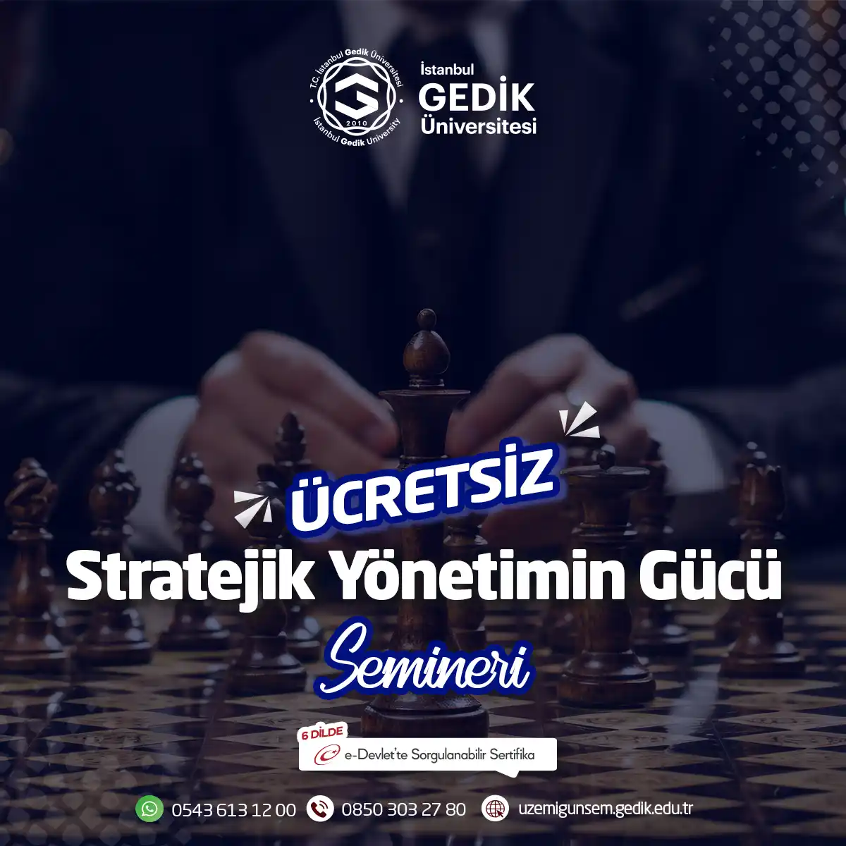 Ücretsiz - Stratejik Yönetimin Gücü Eğitimi